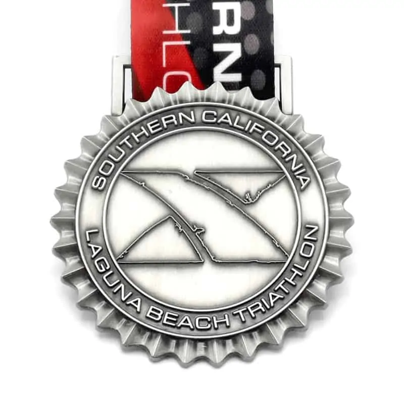 Medalla especial laguna níquel antiguo medallas a medida