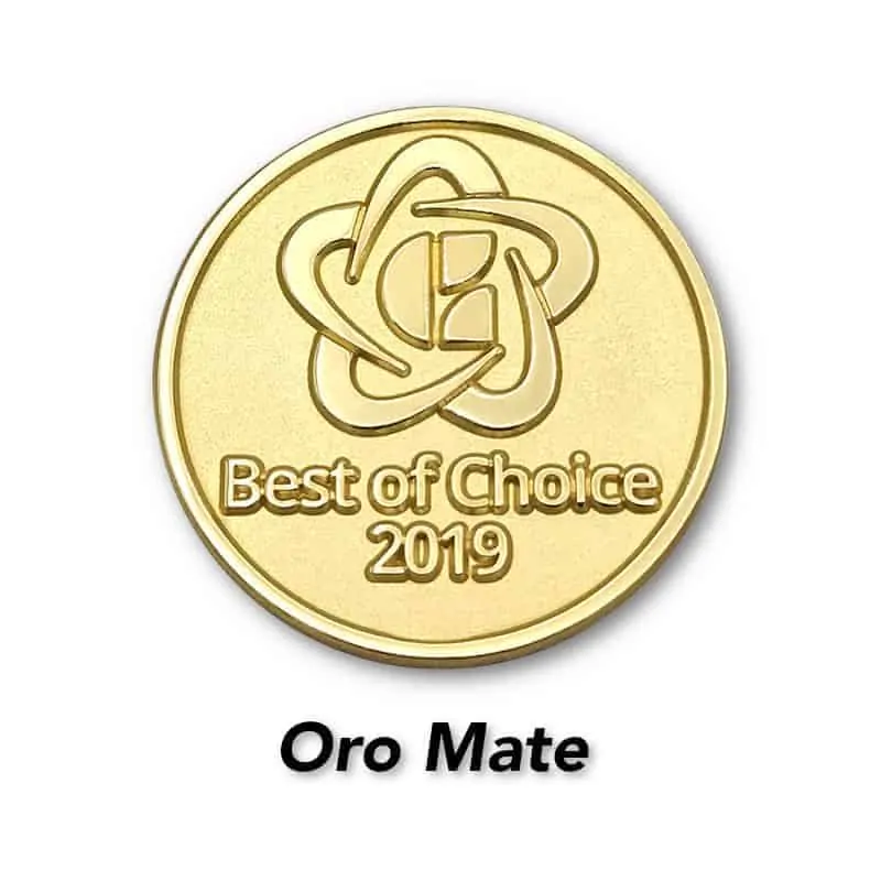 Best of Choice oro mate pins personalizados