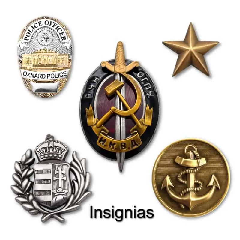 Insignias producto insignias personalizadas