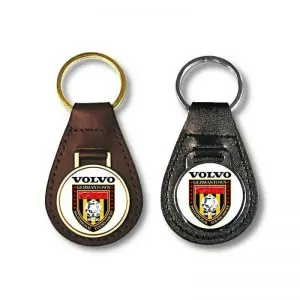 Llavero personalizado de cuero, impresión digital